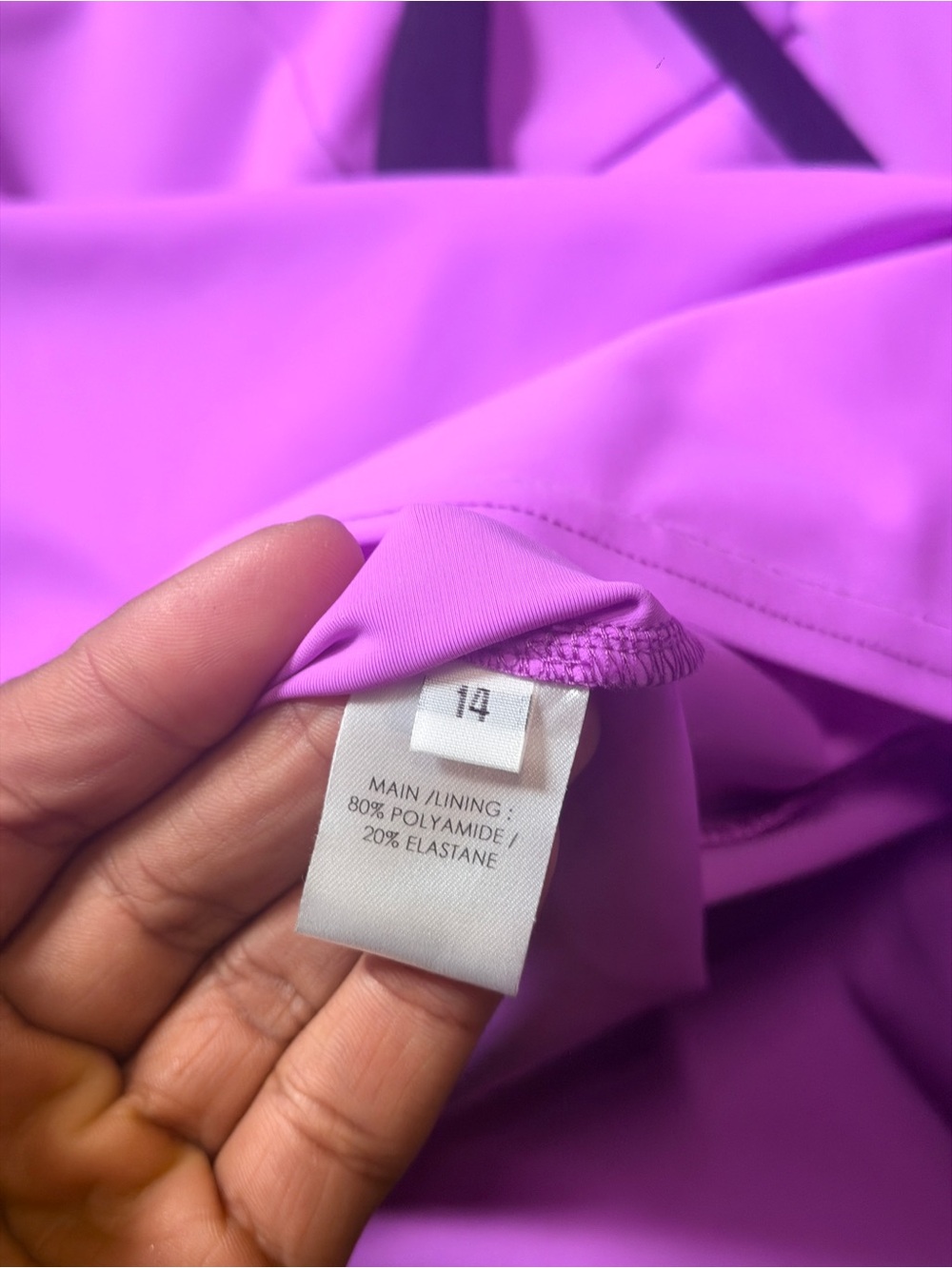 $900 Alex Perry Purple Dress - Picture 3 of 3